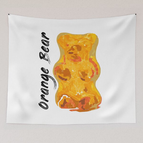 Item preview, "Orange Bear" designed and sold by AlleryAGart.