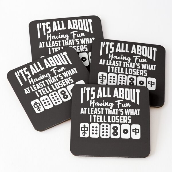 Item preview, Funny Mahjong Player Solitaire Chinese Board Gaming Fan designed and sold by TomGiantDesigns.