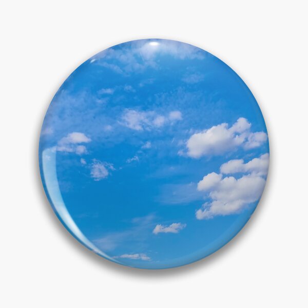 Item preview, Fluffy clouds in a bright blue sky designed and sold by Louise-Carson.