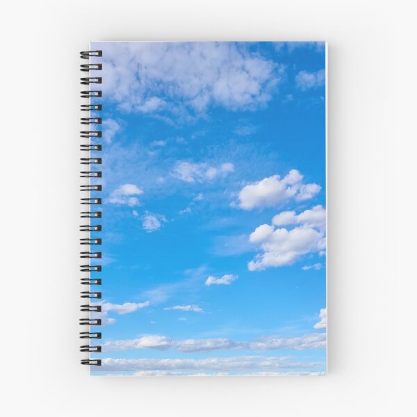 Item preview, Fluffy clouds in a bright blue sky designed and sold by Louise-Carson.