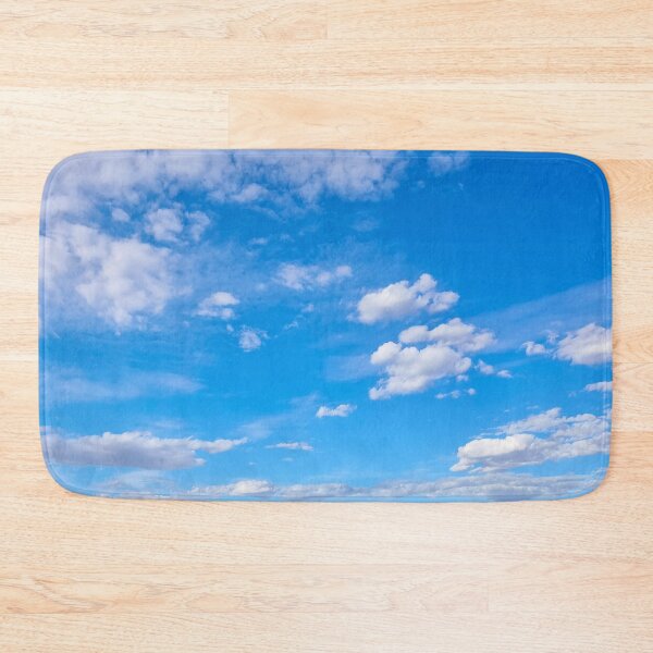 Item preview, Fluffy clouds in a bright blue sky designed and sold by Louise-Carson.