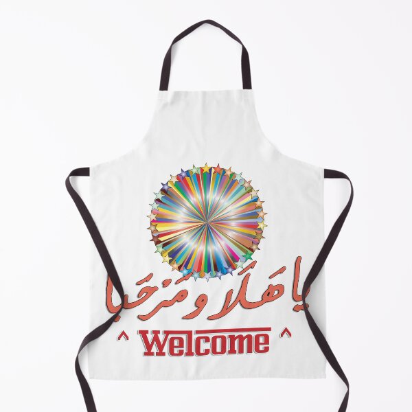 Item preview, WELCOME Arabic & English Word Art - يا هلا و مرحبا designed and sold by Amazing Arts Designs.