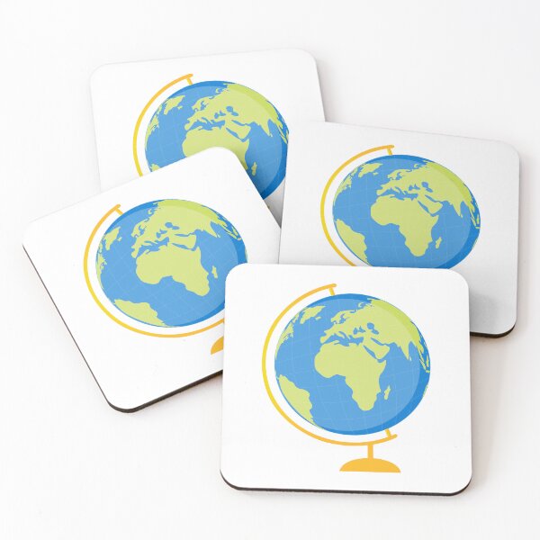 Item preview, White t-shirt Earth, Simple world pattern, Cartoon world designed and sold by stamppiyathat.