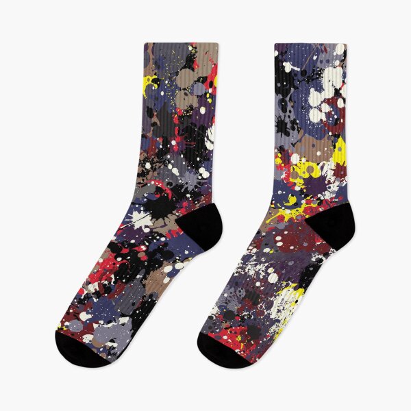 Item preview, WE PERCEIVE | WE LOVE ABSTRACT EXPRESSIONISM - Dripping, Pouring and Splashing with Jackson Pollock Style Original in Primary Colors designed and sold by Luis Wong | We Perceive.