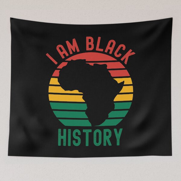 Item preview, I Am Black History - Black History Month designed and sold by Fabvity.