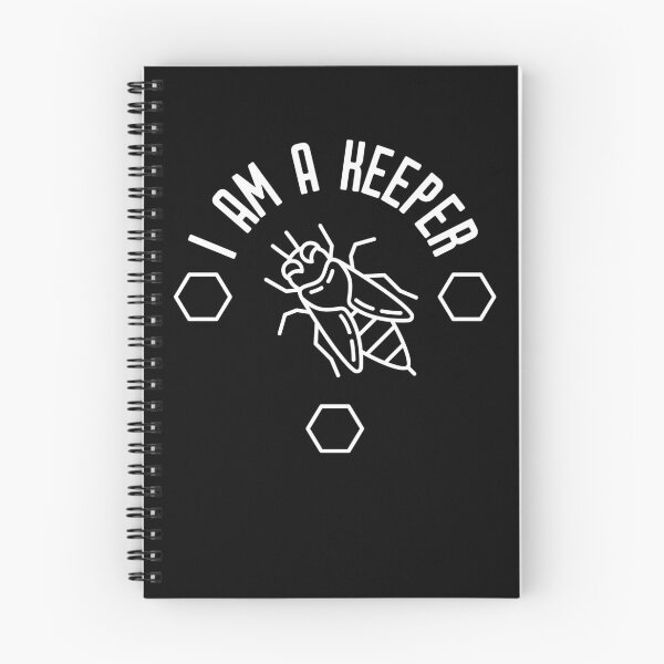 Item preview, I am a Keeper - for Bee Keeper or Apiarist and Honey Lovers Beekeeping designed and sold by venomousvector.