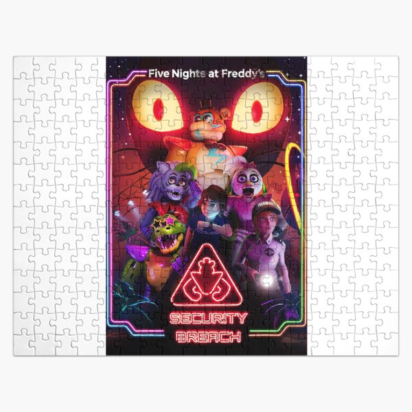 Solve FNAF - Fnaf 5 AR Stylized Animatronics jigsaw puzzle online with 45  pieces