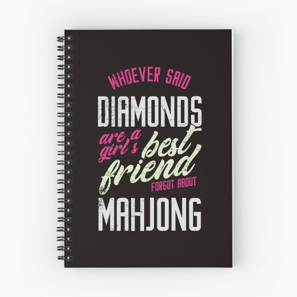 Item preview, Girls Friends Best Mahjong Tiles Mah-Jongg Player Solitaire designed and sold by TomGiantDesigns.