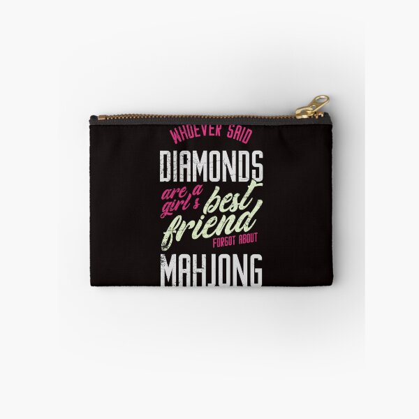 Item preview, Girls Friends Best Mahjong Tiles Mah-Jongg Player Solitaire designed and sold by TomGiantDesigns.