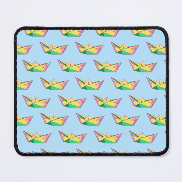 Item preview, Colorful Cute Paper Boat designed and sold by mh-art-.