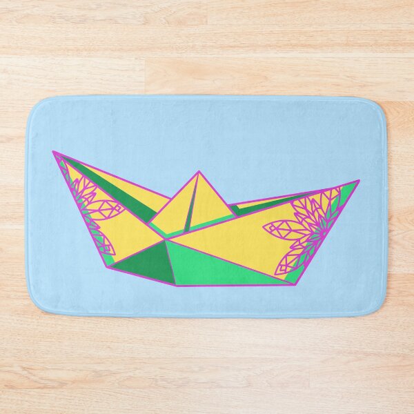 Item preview, Colorful Cute Paper Boat designed and sold by mh-art-.