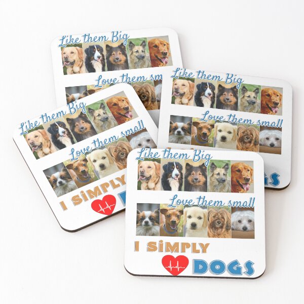 Item preview, I Simply Love Dogs Photo Design  designed and sold by Amazing Arts Designs.