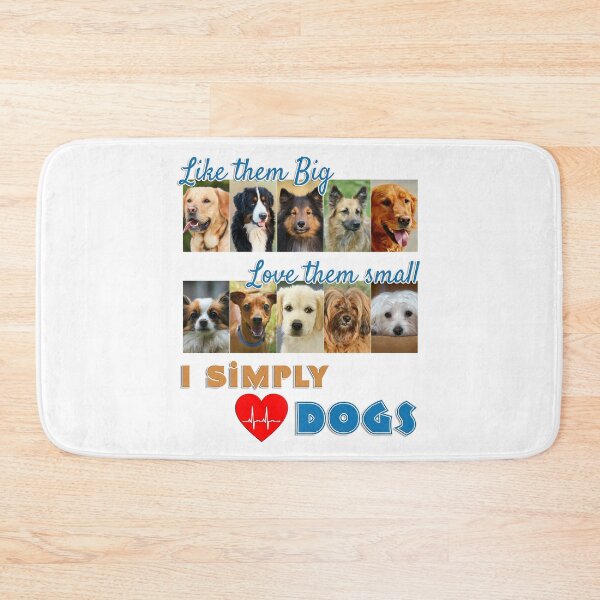 Item preview, I Simply Love Dogs Photo Design  designed and sold by Amazing Arts Designs.