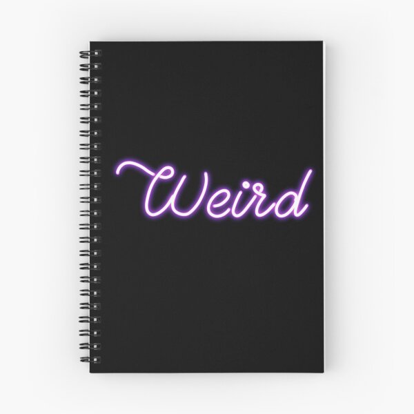 Item preview, Weird Neon Sign designed and sold by thesnowwhyte.