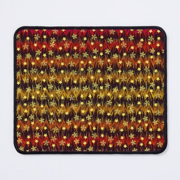 Item preview, Shiny small yellow  floral pattern designed and sold by SankiWorld.