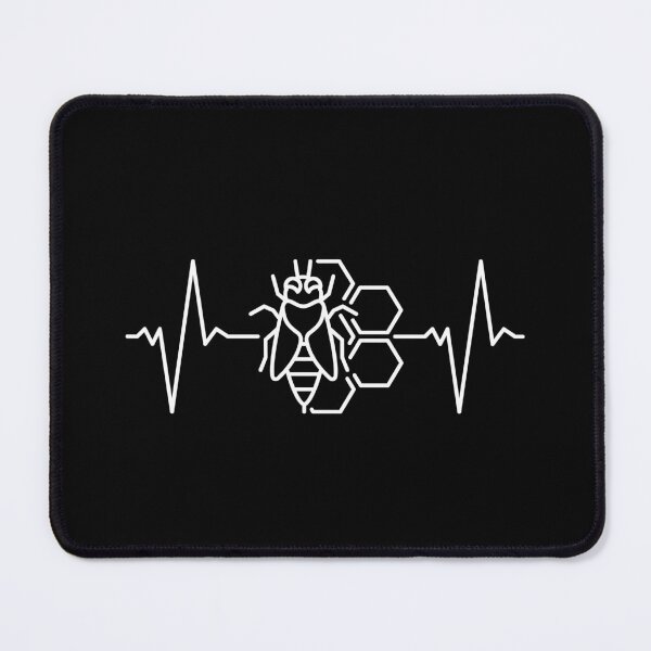Item preview, Beekeeper Heartbeat ECG - for Bee Keeper or Apiarist Bee Keeping Pulse Rate designed and sold by venomousvector.