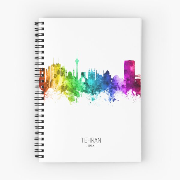 Item preview, Tehran Iran Skyline designed and sold by ArtPrints.