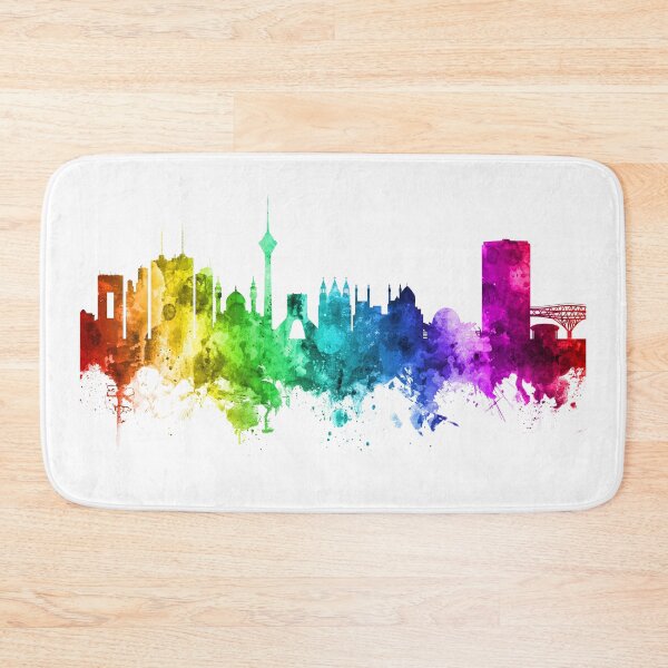 Item preview, Tehran Iran Skyline designed and sold by ArtPrints.