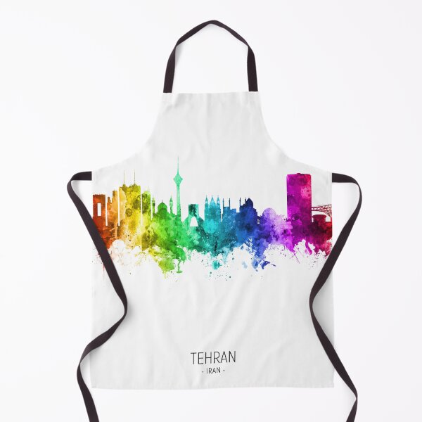 Item preview, Tehran Iran Skyline designed and sold by ArtPrints.