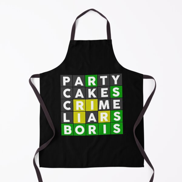 Item preview, Boris Johnson Wordle Funny Party Cakes Crime Liars designed and sold by theAcollection.