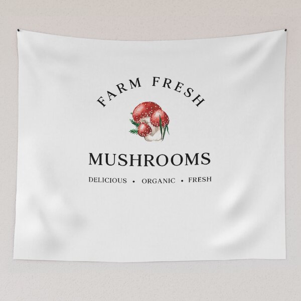 Item preview, Farm Fresh Mushrooms designed and sold by EspenoyStore.