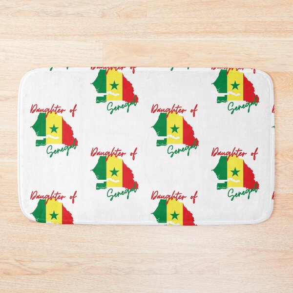 Item preview, Daughter of Senegal Map Flag designed and sold by NovawayDirect.