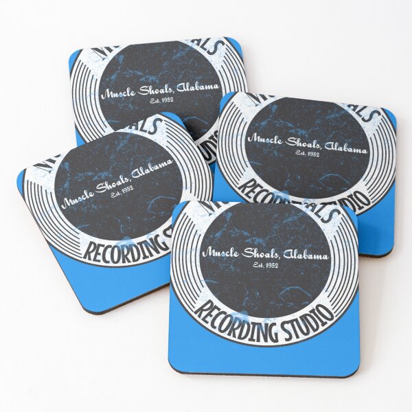 Item preview, Muscle Shoals Recording Studio 50s Logo (Official) Fitted T-Shirt designed and sold by MertKadam.