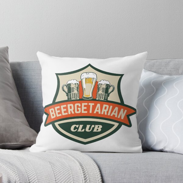 Item preview, Beergetarian Club Craft Beer Lover Brewery Pub Beer Mugs Vintage designed and sold by ladylaughprints.