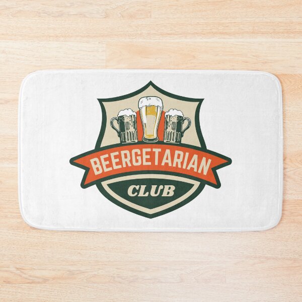 Item preview, Beergetarian Club Craft Beer Lover Brewery Pub Beer Mugs Vintage designed and sold by ladylaughprints.