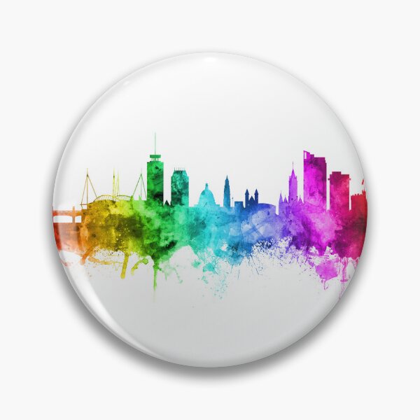 Item preview, Cardiff Wales Skyline designed and sold by ArtPrints.