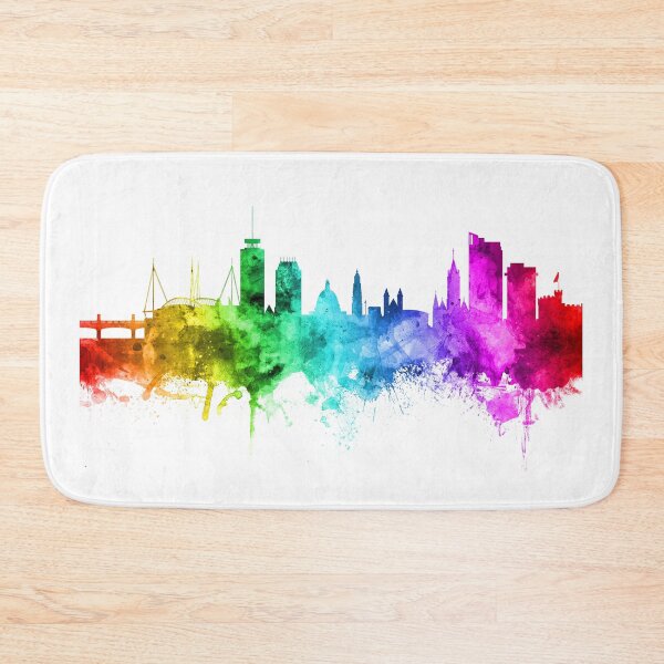 Artikelvorschau, Cardiff Wales Skyline entworfen und verkauft von ArtPrints.