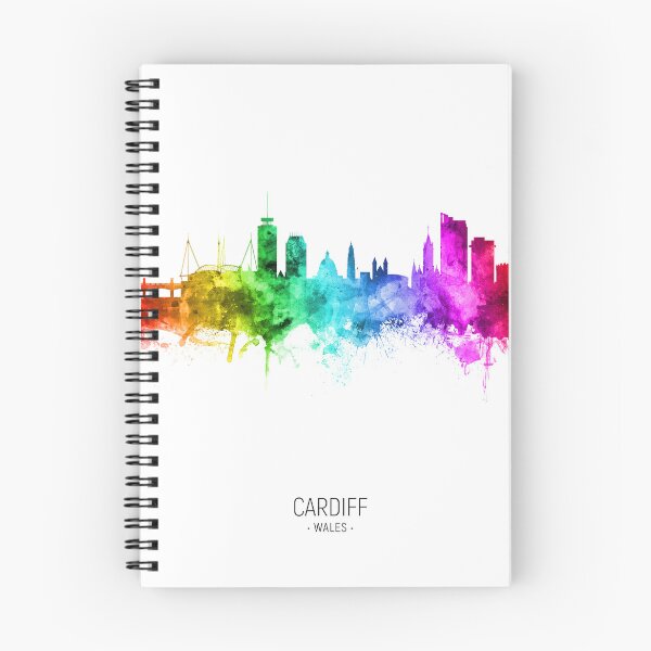 Artikelvorschau, Cardiff Wales Skyline entworfen und verkauft von ArtPrints.