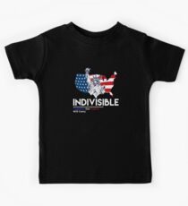 Indivisible: Liberal Anti Trump Movement Kids Tee