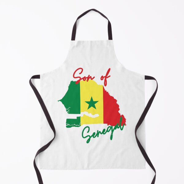 Item preview, Son of Senegal Map Flag designed and sold by NovawayDirect.