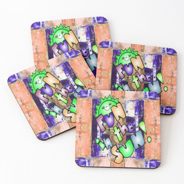 Item preview, Fun in the Sun,2, bold colorful abstract playful design inspired by nature designed and sold by Adri Barnard.