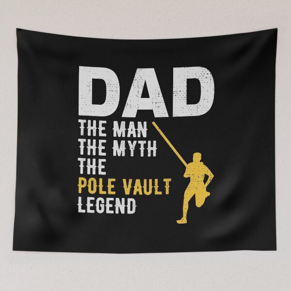 Item preview, Pole Vault Vaulting Track & Field Dad Fathers day designed and sold by TastefulTees.