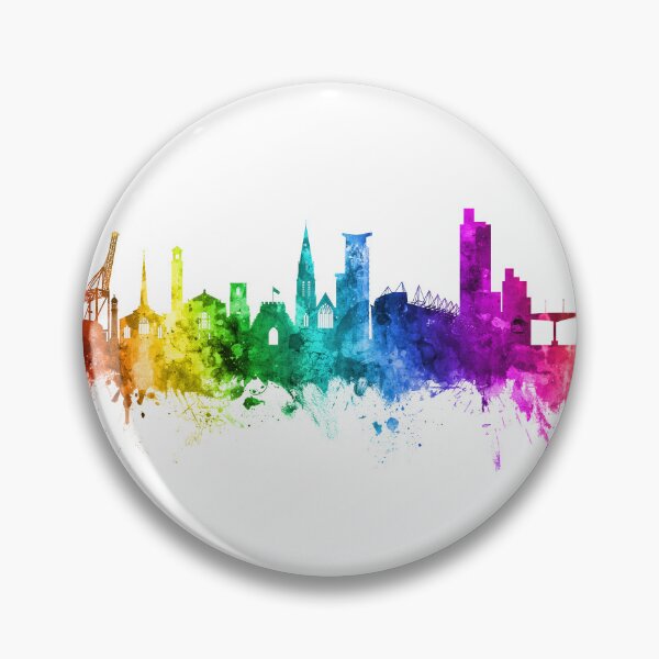 Item preview, Southampton England Skyline designed and sold by ArtPrints.