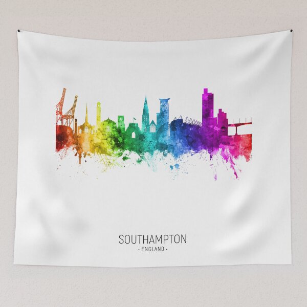 Item preview, Southampton England Skyline designed and sold by ArtPrints.