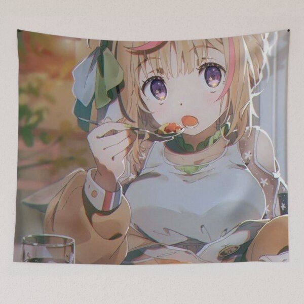 Item preview, Dinner with Polka || Anime girl designed and sold by AszaAri.