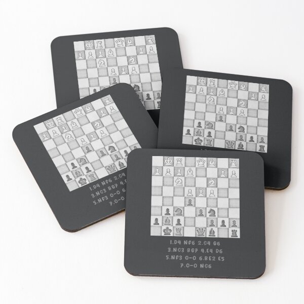 Item preview, Chess King's Indian Defence - Chess designed and sold by 10PercentTees.