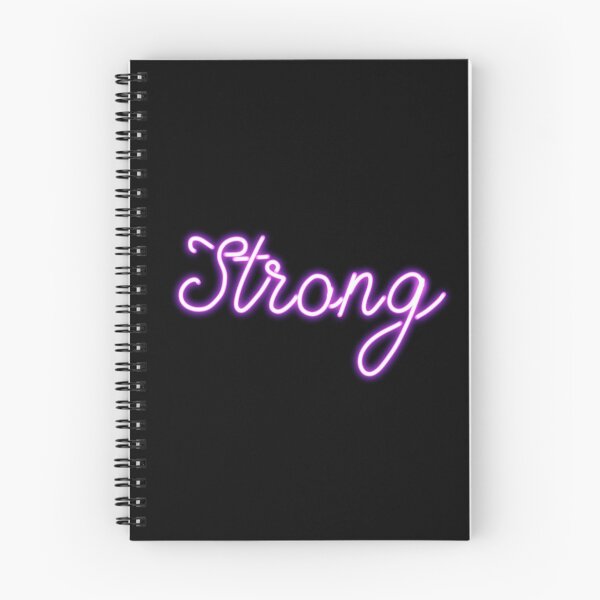 Item preview, Strong Neon Sign designed and sold by thesnowwhyte.