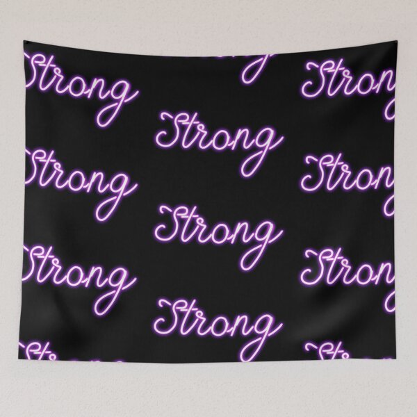 Item preview, Strong Neon Sign designed and sold by thesnowwhyte.