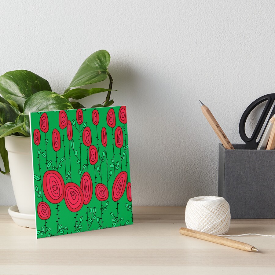 Item preview, Art Board Print designed and sold by Hic21.