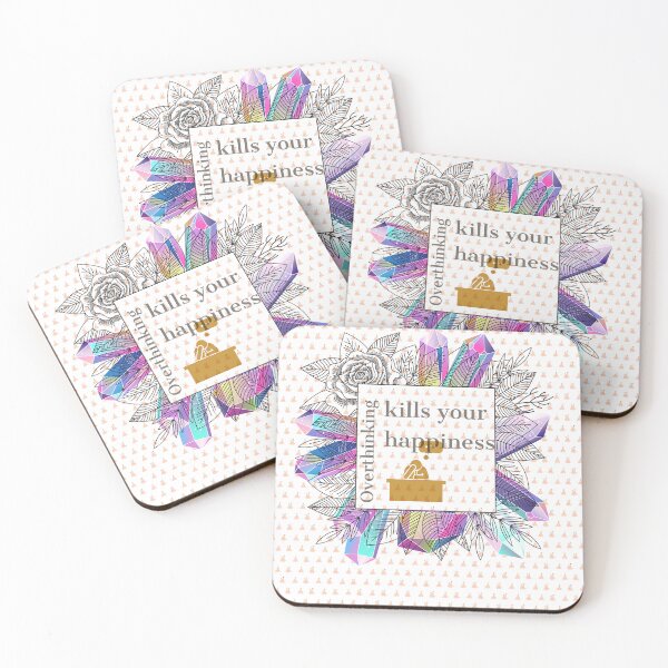 Item preview, overthinking kills your happiness designed and sold by derryshop.