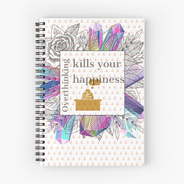 Item preview, overthinking kills your happiness designed and sold by derryshop.