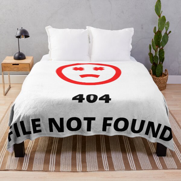 Item preview, Error 404 file not found designed and sold by ggsThrift.