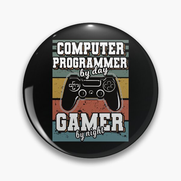 Artikelvorschau, Computerprogrammierer bei Tag Gamer bei Nacht Vintages lustiges Geschenk für Männerspielliebhaber entworfen und verkauft von JooArtPrints ★★★★★.