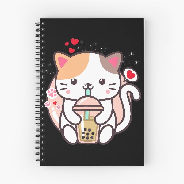 Item preview, Cat Boba Tea Bubble Tea Kawaii Anime designed and sold by LittleShop79.