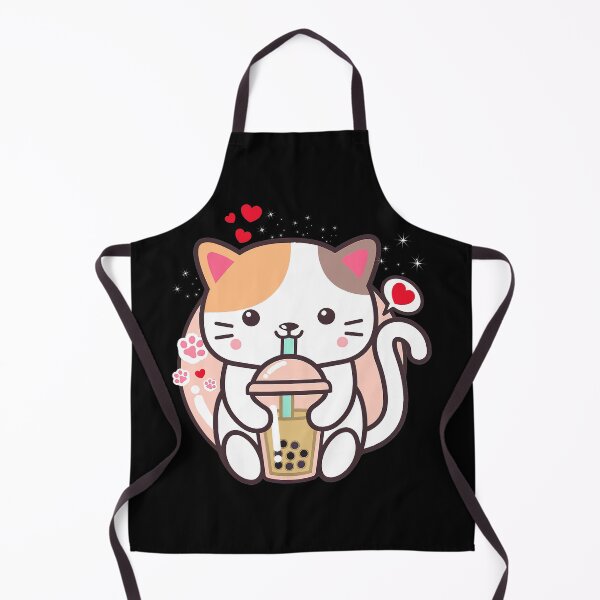 Item preview, Cat Boba Tea Bubble Tea Kawaii Anime designed and sold by LittleShop79.