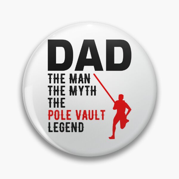 Item preview, Pole Vault Vaulting Track & Field Dad Fathers day designed and sold by TastefulTees.